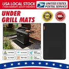 Bbq Grill Splatter Mat For Gas Electric Smokers Absorbent Pad Washable. Fixed Price $29.19.