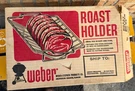 Vintage Nos Weber Kettle Grill Roast Holder Accessory RH-95. Fixed Price $34.99.