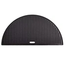 Kamadojoe Grill Griddle 24"HALF Moon Cast Iron Non-stick Surface Reversible Gray. Fixed Price $123.45.