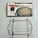 Vintage Nos 1989 Weber Shish Kabob 6 Piece Set #2501 Charcoal & Propane Grill. Fixed Price $29.99.