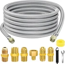 24 Ft Propane Hose Extension-high Pressure Braided Gas Line Convers. Fixed Price $60.30.