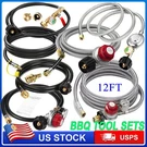 Propane Regulator Adapter Hose Kits For Bbq Grills Camp Stove. Fixed Price $17.89.