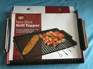 New Smokin Grill Non-stick 12 X 16 Metal Topper W/ Side Handles. Fixed Price $10.00.