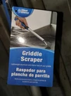 Premium Griddle & Grill Scraper Long Handle Lightweight Aluminium - Blue Rhino. Fixed Price $8.98.