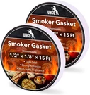 Unco Smoker Gasket, Pack, 15 Ft, 1/2" X 1/8", High Temp, Black. Fixed Price $13.35.