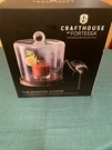 Crafthouse By Fortessa Glass Smoking Cloche With Infusing Gun. Fixed Price $75.00.