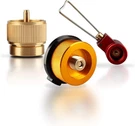 Camping Stove Burners Gas Refill Adapters EN417 Lindal Valve Canister Shifter Ba. Fixed Price $32.52.