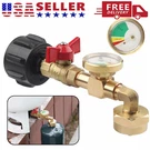 Propane Refill Adapter With Color - Coded Dial, 90 Elbow, Safe & Convenient. Fixed Price $16.43.