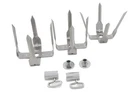 Broil King Stainless Steel Rotisserie Mega Forks Set. Fixed Price $27.99.