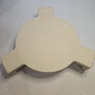 Ceramic Plate Setter Heat Deflector For Medium Big Green Egg Smokin. Fixed Price $46.50.