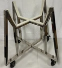 Kamado Grill Stainless Steel Rolling Stand Cart 14.8" Big Green Egg Bge. Fixed Price $49.94.