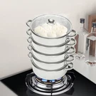 26CM/30CM 5 Tier Stainless Steel Cooker Steamer Food Vegetable Pot Kitchen. Fixed Price $40.57.