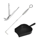 Bbq Ash Removal Tool Set For Big Green Egg Accessories, Kamado Grill Cleaning.... Fixed Price $43.47.