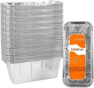 Findful 50-PACK Drip Pans Liners For Blackstone Griddle Accessories, Aluminum. Fixed Price $23.32.