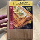 New 4 Pack True Fire Cedar Grilling Planks (western Red 7.8 X0.20 X5.5. Fixed Price $7.99.