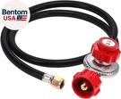Gasone 2109-RED 4 Ft High Pressure 0-20 Psi Adjustable Regulator With QCC-1. Fixed Price $27.00.