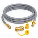 Gaspro 12 3/8" Id Natural Hose, Low Pressure Lpg Feet, Gray. Fixed Price $50.00.