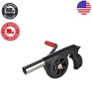 Portable Hand Crank Fan Blower - Perfect For Camping Outdoor Bbqs. Fixed Price $32.29.