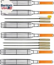 Kabob Grilling Set 6 Non-stick Baskets & Stainless Steel Skewers Lon. Fixed Price $55.28.