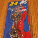 Motorhead Products Nascar #24 Metal Bottle Opener Keychain Silver. Fixed Price $7.00.
