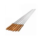 Imeea Flat Skewers For Kabobs Stainless Steel Kebab Grilling 16.5.... Fixed Price $17.32.
