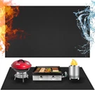 24X48IN Heat Resistant Grill Mats For Outdoor To Protect Your Prep Table. Fixed Price $49.99.