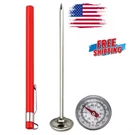 Stainless Steel Pocket Probe Thermometer Gauge For Food Cooking Meat Bbq. Fixed Price $6.80.