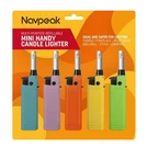 Mini Candle 5 Pack Refillable Long Neck Butane Gas Lighters For Stove. Fixed Price $14.99.