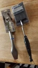John Gibson Fish Bbq Tongs & Grill Brush. Fixed Price $15.00.