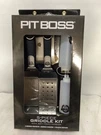 Pit Boss 5 Piece Griddle Kit With Soft-touch Handles 20010. Fixed Price $37.89.