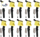 10-PACK Yellow DG508 Ignition Coils & SP479 Spark Plugs Kit Compatible With Ford. Fixed Price $164.43.