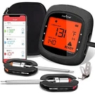 Nutrichef PWIRBBQKT12 Smart Bluetooth Thermometer - Upgraded Stainless Probe. Fixed Price $43.69.
