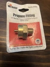 Mr. Heater F273754 1/4 Mpt X IN.-20 Female Thread Propane Lp Gas Adapter. Fixed Price $9.00.