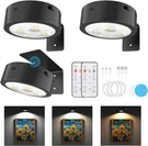 3 Pack Picture For Wall, Rechargeable Battery Operated Lights,. Fixed Price $29.99.