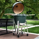 Grill Nest Cart For Large Big Green Egg, Stainless Steel Rolling Bge Stand Bbq. Fixed Price $129.96.