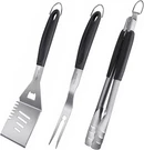Haushof 3 Pcs Grill Accessory Heavy Duty Bbq Set Barbecue Utensils Tool Kit. Fixed Price $30.99.