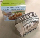 Charcoal Companion Hasselback Potato Slicing Cutting Rack & Recipe Card 7421. Fixed Price $13.95.