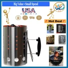 Stainless Steel Charcoal Chimney Starter Heavy Duty Rust Resistant For All Ch.... Fixed Price $84.31.