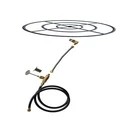 Stanbroil Natural Gas Fire Pit Burner Ring Installation Kit, Black Steel, 30-.... Fixed Price $192.35.