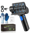 Electric Grill Brush Dual Safety Lock Submersible 304 Ss Blue Button Yeblem 2026. Fixed Price $74.99.