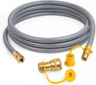 Gaspro 12 3/8" Id Natural Hose, Feet, Gray, Gold, Yellow. Fixed Price $48.92.