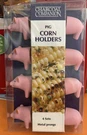 Charcoal Companion Pig Corn Cob Holders 8 Piece Set Of 4. Fixed Price $9.29.