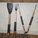 Mr Bar-b-q 3-PIECE Sure Grip Bbq Tool Set W/ Rubber Handles & Non-stick Coated. Fixed Price $18.96.