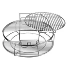 Burly Grill 5 Piece Conveggtor Basket Rack Kit Big Green Large. Fixed Price $209.99.