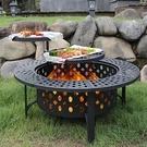 36 Inch Fire With 2 Grills, Wood Burning Pits For Outside Lid, Pok. Fixed Price $200.99.