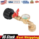 1LB To 20LB Tank Propane Refill Adapter Kit With Gauge And On-off Control Valve. Fixed Price $12.56.