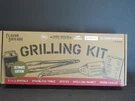 Flavor Brigade Grilling Kit 7 Pieces Chef Grade Stainless Tongs 5 1 Spatula. Fixed Price $19.95.
