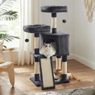 Feandrea Cat Tower, Tree For (19.7"L X 13.8"W 45.3"H), Smoky Gray. Fixed Price $77.35.