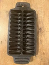Outset Cast Iron Grill And Serving Pan For Shrimp. Fixed Price $20.00.