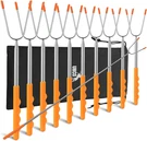 Marshmallow Roasting Sticks - 10 Pack, 45" Extendable Stainless Steel Campfire &. Fixed Price $19.75.